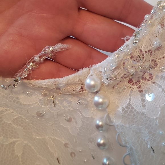 Alfred Angelo BRAND NEW never been worn dress - Picture 7 of 16